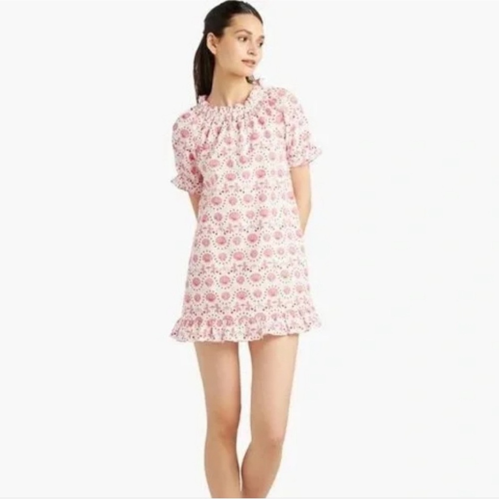Hill House Katherine nap dress Pink Floral Dress XS
